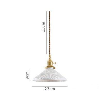 Japanese Style Ceramic Pendant Light - DWHOME