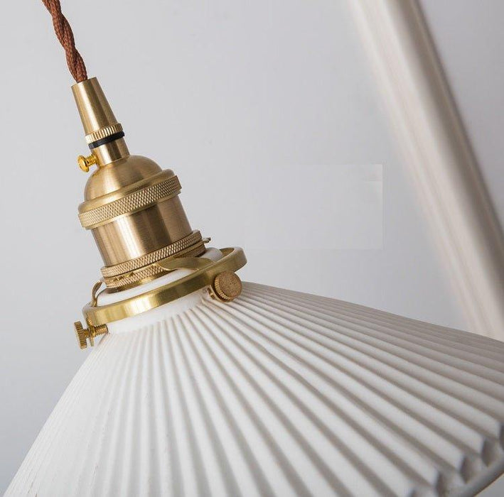 Japanese Style Ceramic Pendant Light - DWHOME