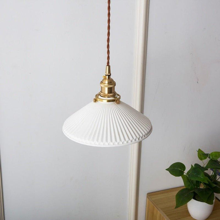 Japanese Style Ceramic Pendant Light - DWHOME