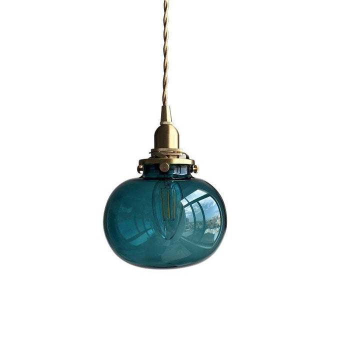 Japanese Style Vintage Copper Pendant Light - DWHOME