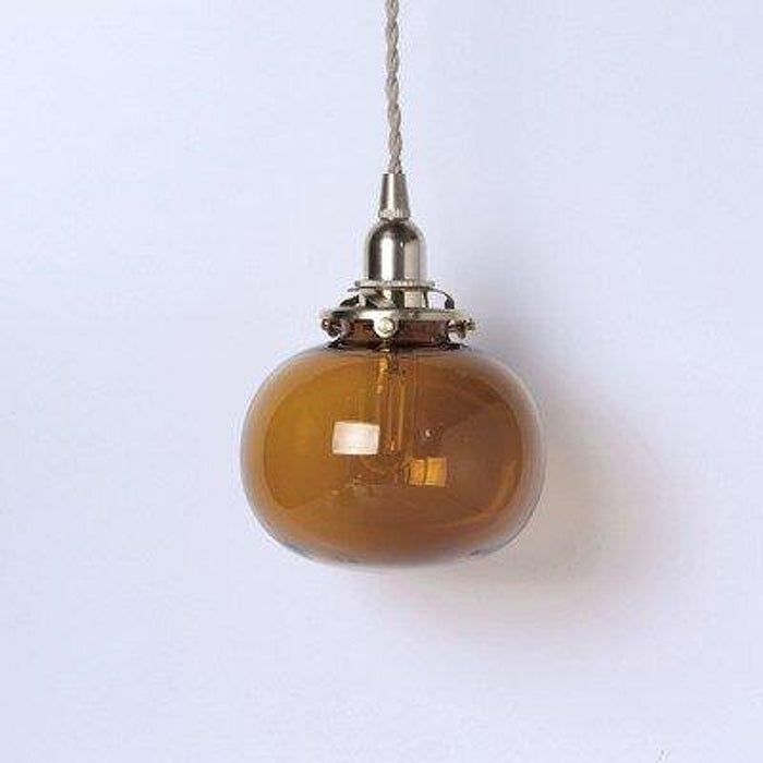 Japanese Style Vintage Copper Pendant Light-DWHOME