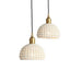 Japanese Style Woven Ceramic Pendant Light - DWHOME
