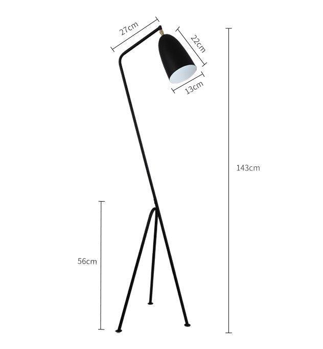 Jokum Geometric Shape Modern Floor Lamp - DWHOME