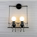 Jolly Swinging Set Childrens Wall Lamp - DWHOME
