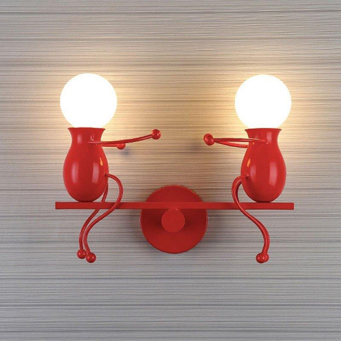 Jolly Swinging Set Childrens Wall Lamp - DWHOME
