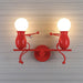 Jolly Swinging Set Childrens Wall Lamp - DWHOME