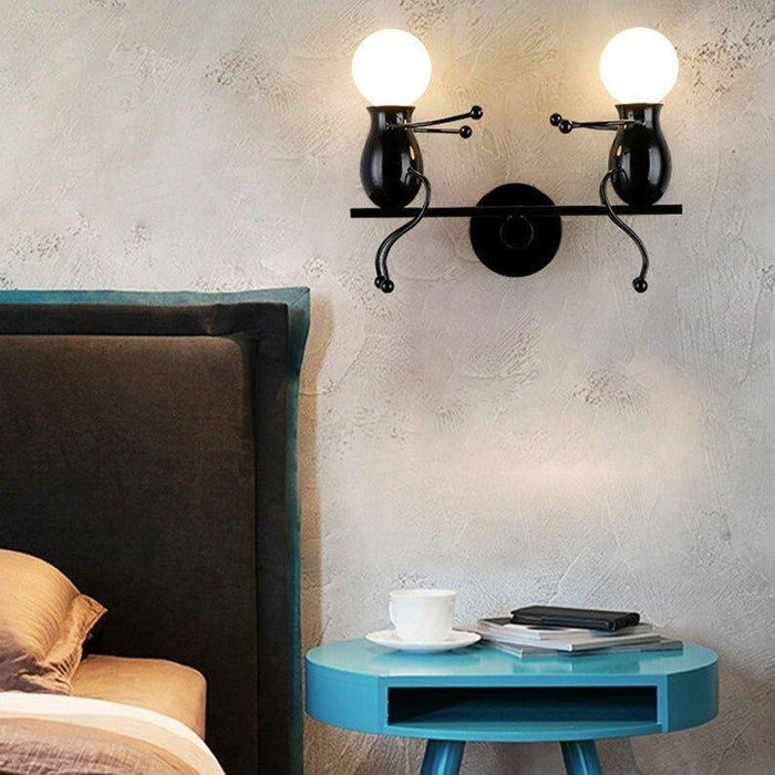 Jolly Swinging Set Childrens Wall Lamp - DWHOME