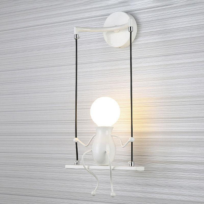 Jolly Swinging Set Childrens Wall Lamp - DWHOME