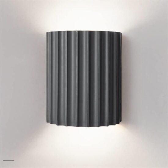Jonsson Modern Coloured Grooves Wall Lamp-DWHOME
