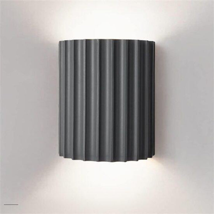 Jonsson Modern Coloured Grooves Wall Lamp-DWHOME