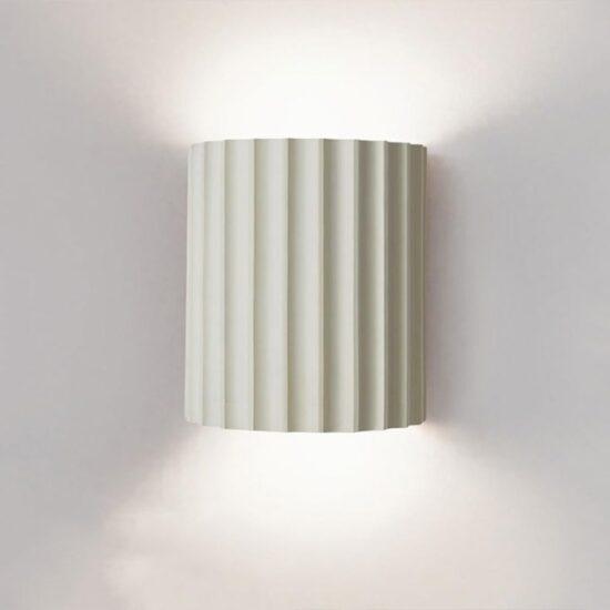 Jonsson Modern Coloured Grooves Wall Lamp-DWHOME