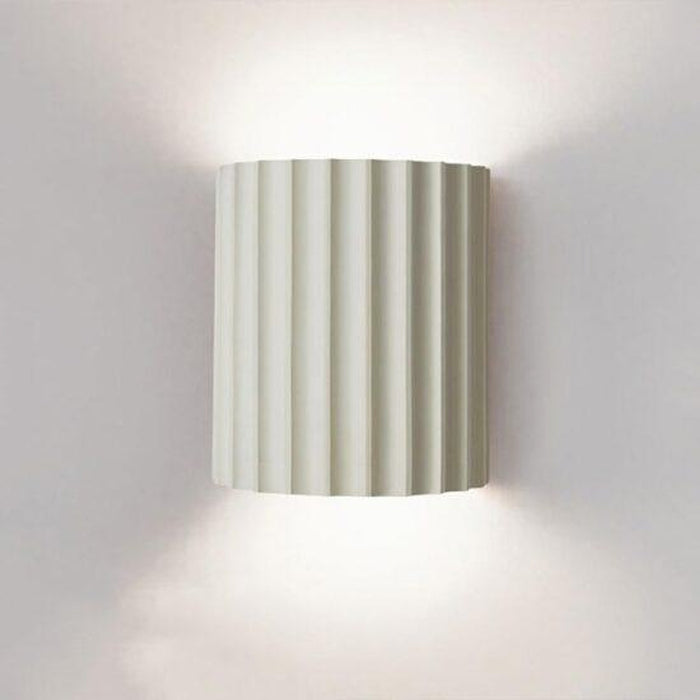 Jonsson Modern Coloured Grooves Wall Lamp-DWHOME