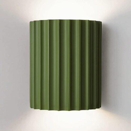 Jonsson Modern Coloured Grooves Wall Lamp-DWHOME