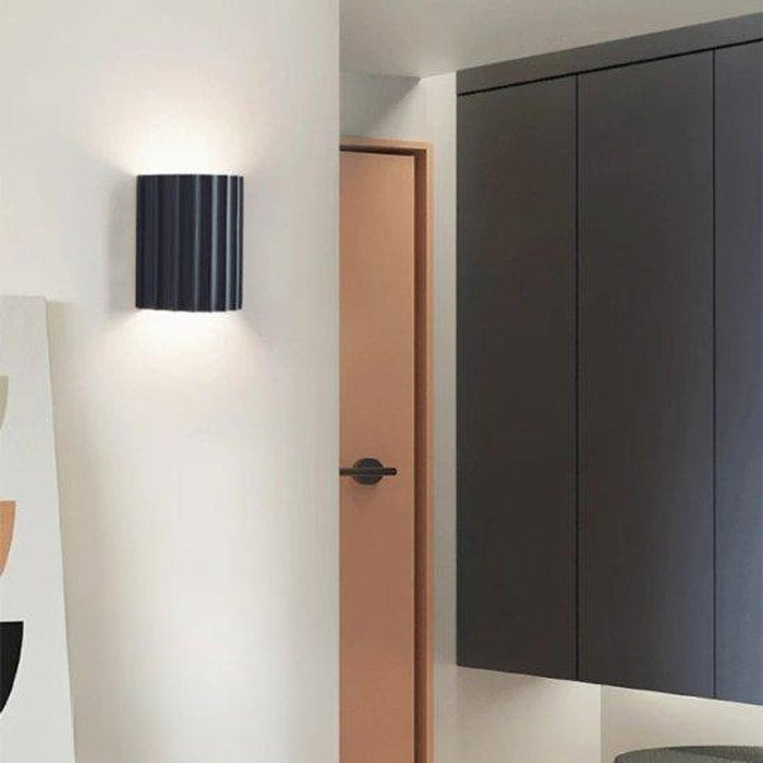 Jonsson Modern Coloured Grooves Wall Lamp-DWHOME
