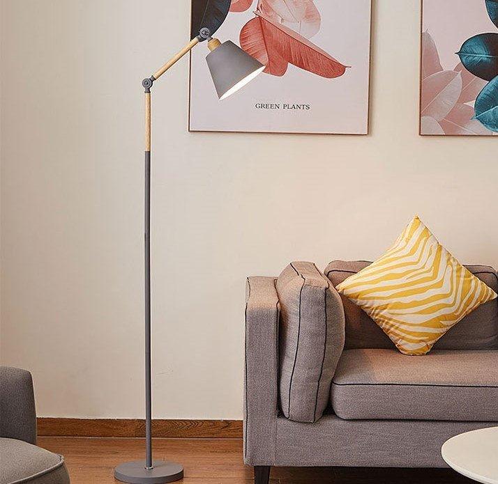 Kaja Adjustable Reading Floor Lamp - DWHOME
