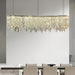 Bacci Crystal Modern Dining Room Light Fixture 47"-DWHOME