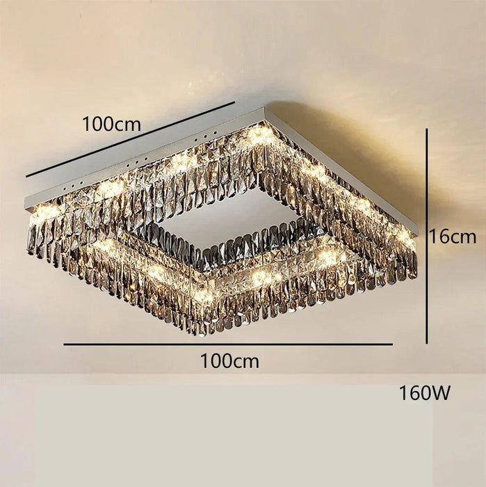 Giano Crystal Ceiling Light - DWHOME
