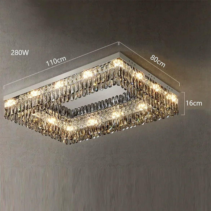 Giano Crystal Ceiling Light - DWHOME