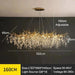 Albero Collection Crystal Chandelier-DWHOME