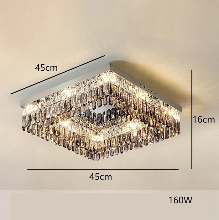 Giano Crystal Ceiling Light - DWHOME