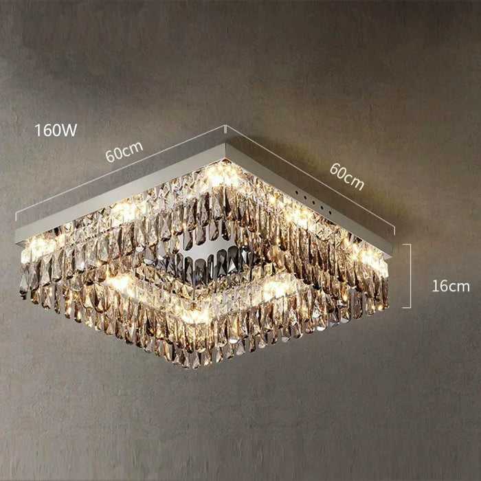 Giano Crystal Ceiling Light - DWHOME