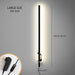 Sasaki Minimalist Line LED Wall Light With Wall Plug - DWHOME