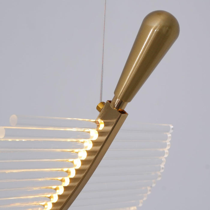 Leaf LED Chandelier-DWHOME