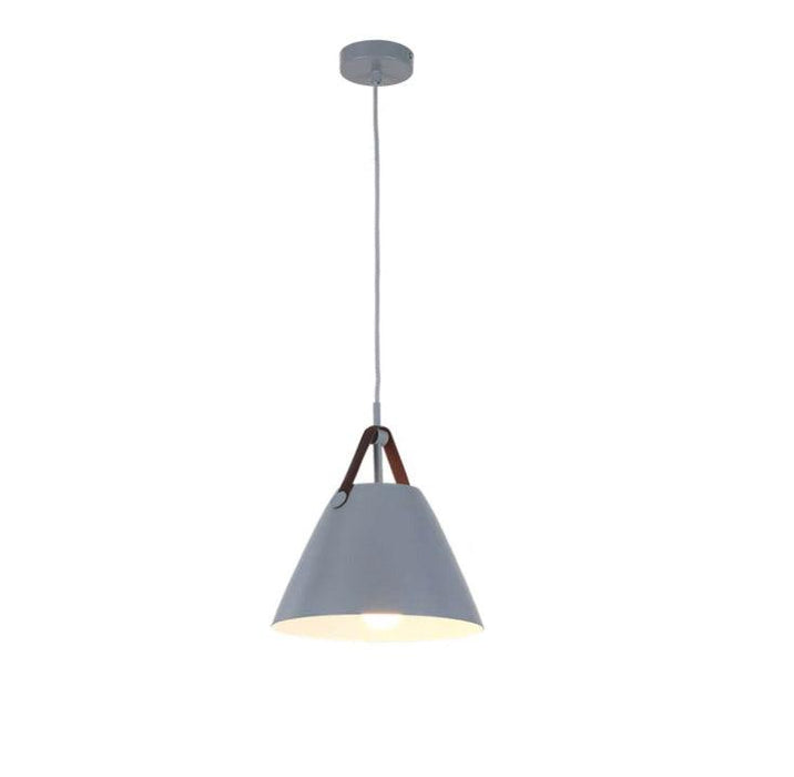 Leather Strap Suspension Minimalist Pendant Light - DWHOME