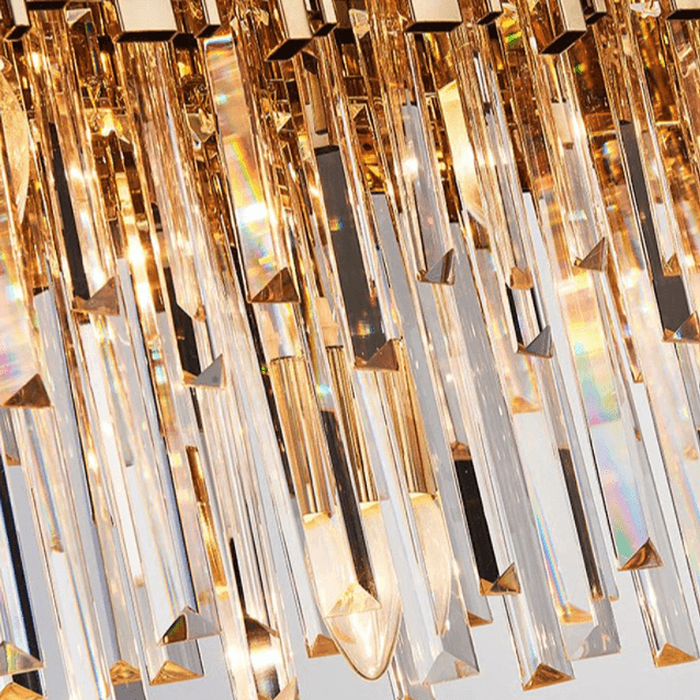 Oval Crystal Chandelier-DWHOME
