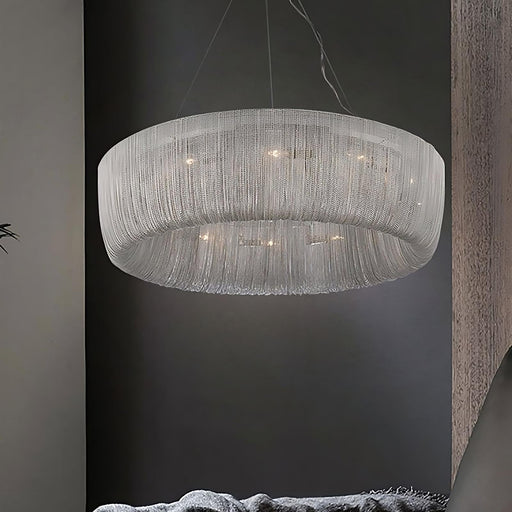 Cadena Chain Tassel Chandelier-DWHOME