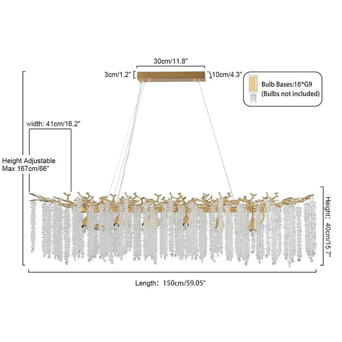 Albero Dining Room Chandelier-DWHOME
