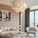 Cadena Chain Tassel Ceiling Chandelier - DWHOME