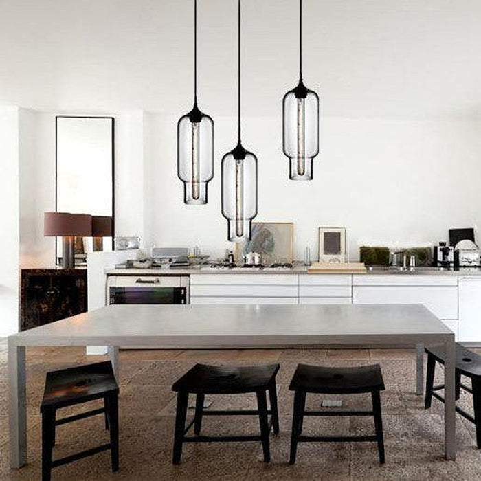 Manarola Glass Pendant Light-DWHOME