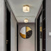 Natural Marble Hallway Ceiling Light Fixture-DWHOME