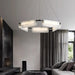 35" Natural Marble Modern Chandelier - DWHOME