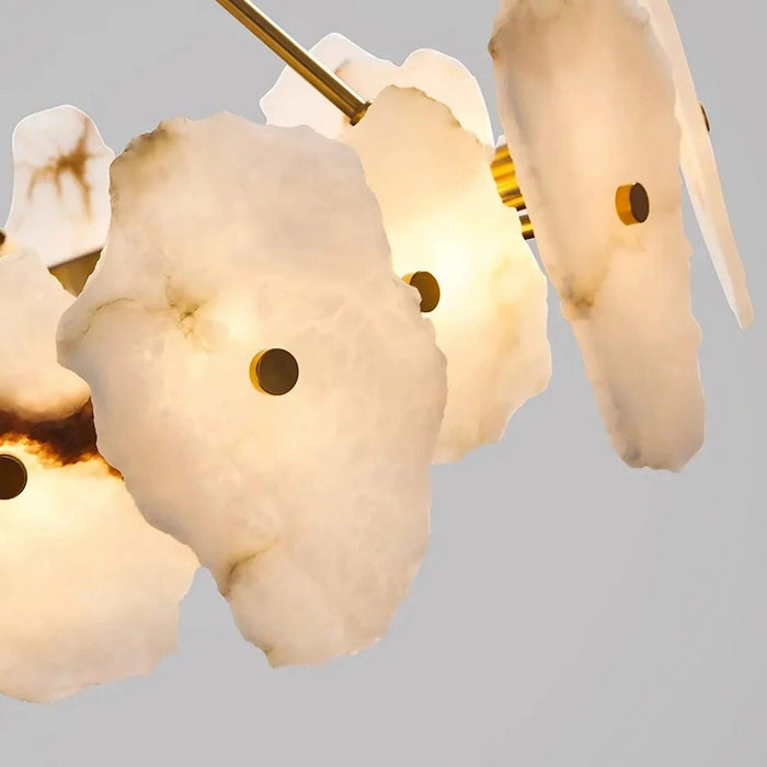 Natural Marble Modern Chandelier-DWHOME