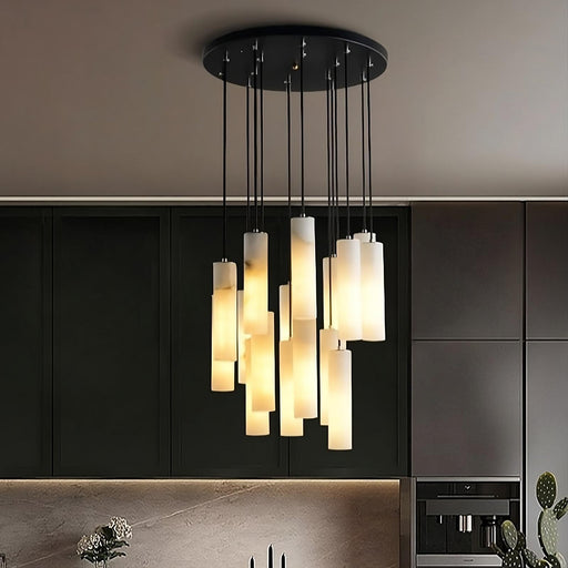 16-Pendant Marble Light Fixture - DWHOME