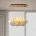 Natural Marble Modern Chandelier-DWHOME