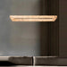 Moonshade Natural Marble Rectangular Chandelier-DWHOME
