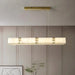 Natural Marble & Crystal Modern Ceiling Light Fixture - DWHOME