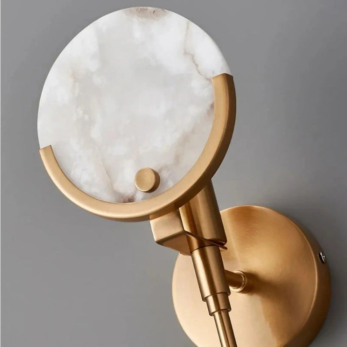 Natural Marble Wall Light Sconce - DWHOME
