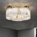 Moonshade Natural Marble Ceiling Light Fixture - DWHOME
