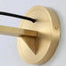Moonshade Natural Marble Pendant Wall Sconce - DWHOME