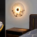 Moonshade Natural Marble Disc Wall Sconce - DWHOME