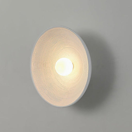 Longleaf Wooden Plate Simple and Elegant Wall Light-DWHOME