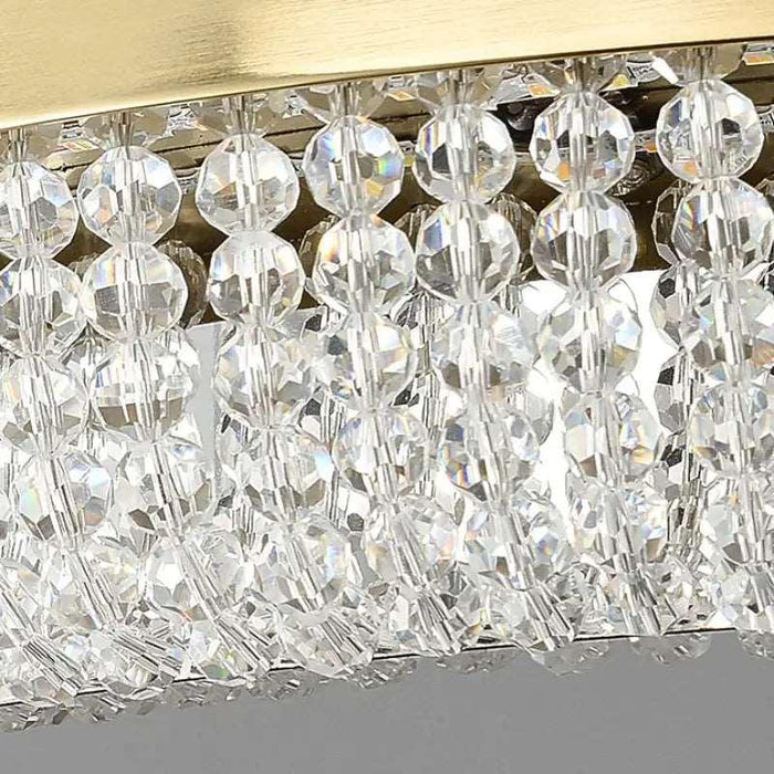 Bergamo Double Ring Crystal Chandelier - DWHOME