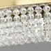 Bergamo Double Ring Crystal Chandelier - DWHOME