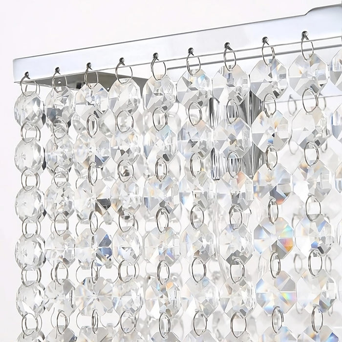 Adena Crystal Tassel Dining Room Chandelier - DWHOME