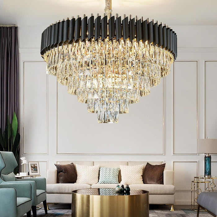 Verano Crystal Chandelier-DWHOME