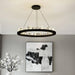 Villa Collection Crystal Wheel Chandelier-DWHOME